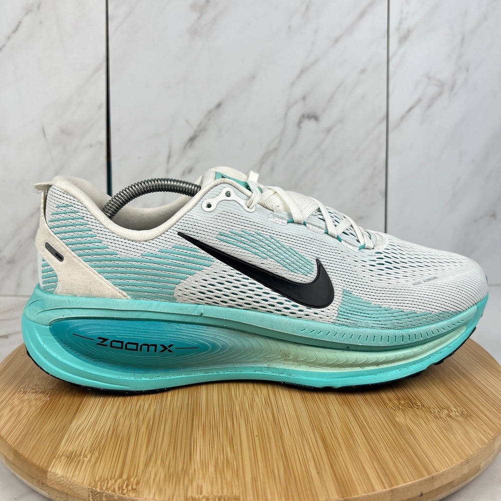 Nike Vomero 18 Mens Size 11 Summit White Blue Teal Running Shoes HM6803-103